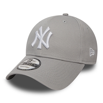 New Era New York Yankees Essential 9FORTY - Grey/White